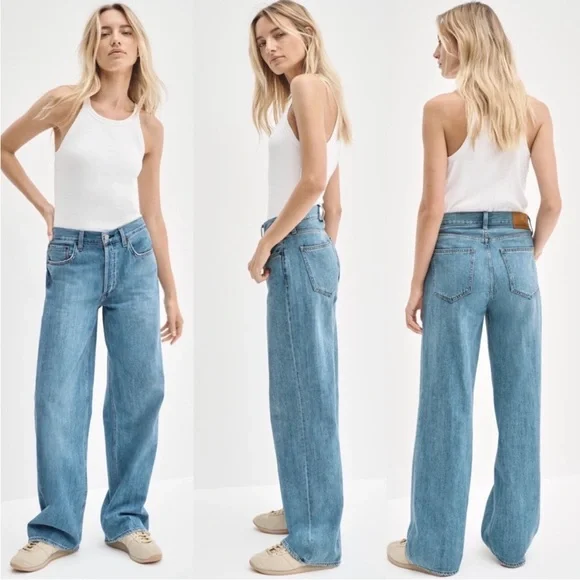 Aritzia Light Blue Women Jeans - Picture 1 of 14